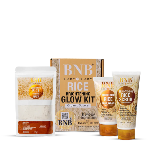 Rice Extract Facial Kit For Bright & Glowing Skin (1859)